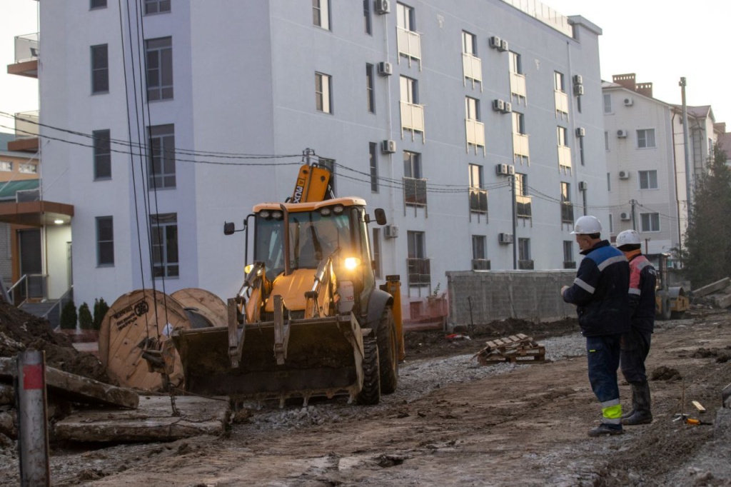 В Анапе продолжается строительство и реконструкция социальных объектов