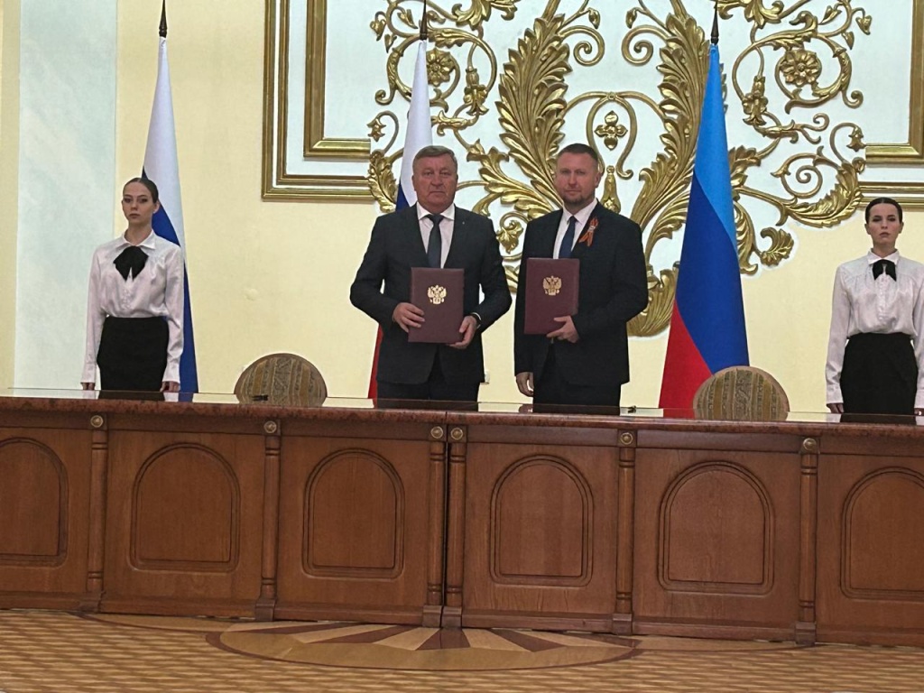 Парламенты Ульяновской области и Луганской Народной Республики договорились о сотрудничестве Парламенты Ульяновской области и Луганской Народной Республики договорились о сотрудничестве