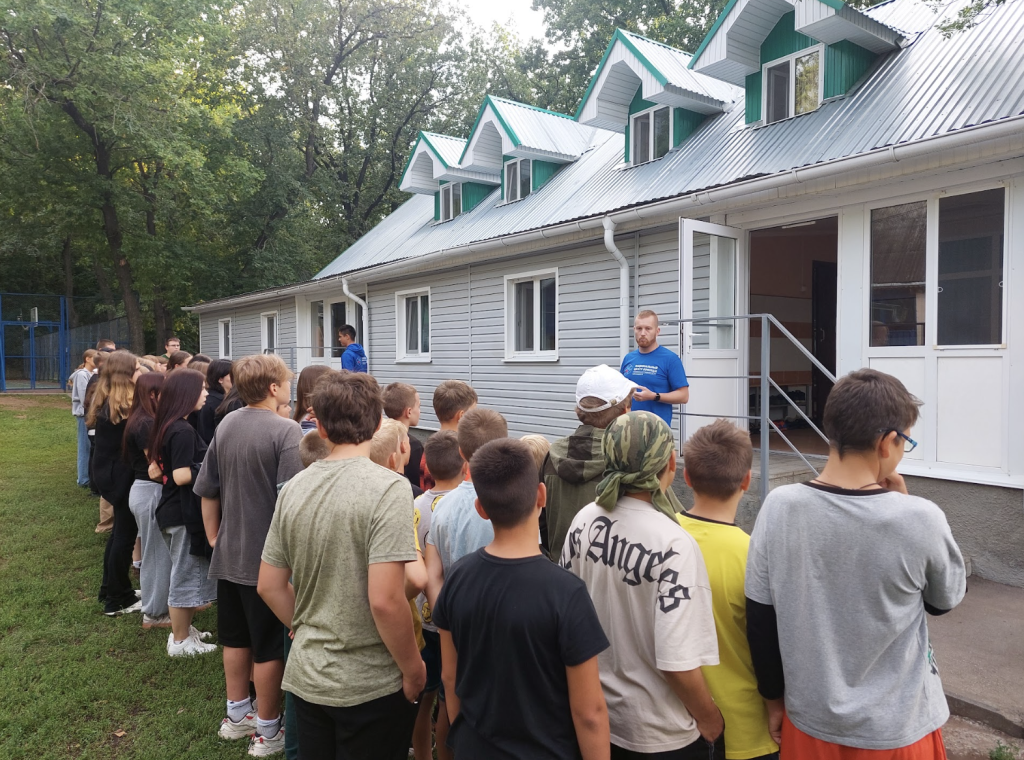 В самарском лагере «Авангард» прошла масштабная игра «Терроризму нет!» для 224 воспитанников