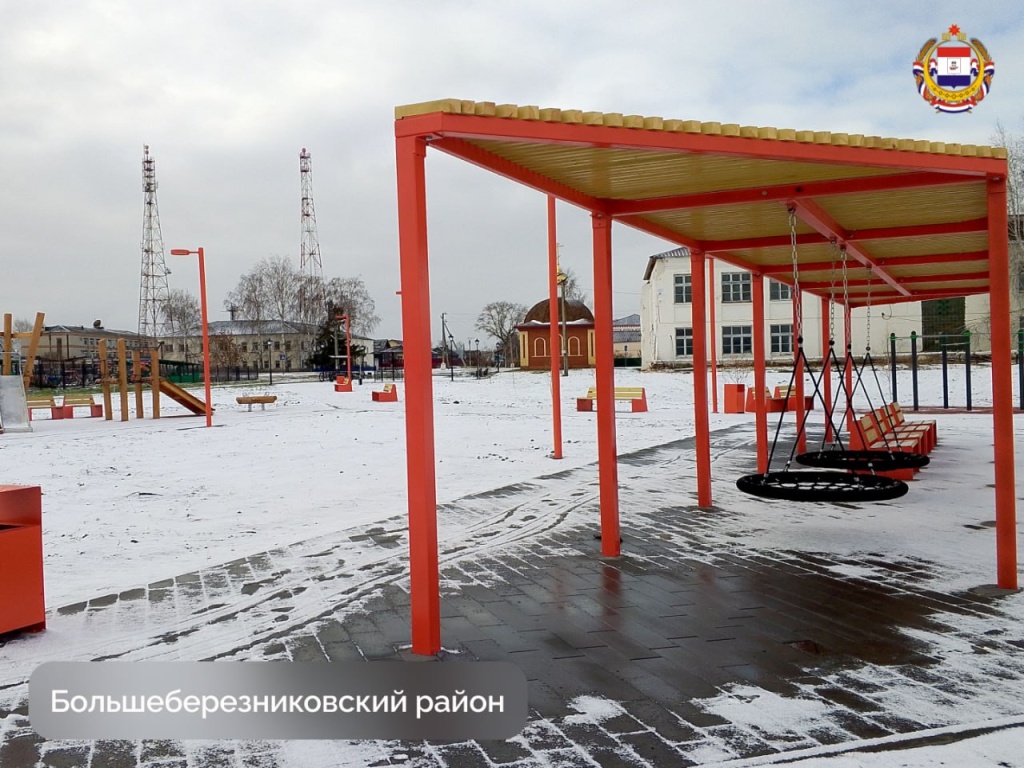 В Мордовском селе Большеберезниковского района открылся новый сквер