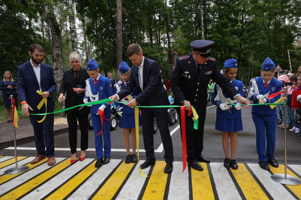 В Балашихе открылся первый детский автогородок в парке «Пехорка» 