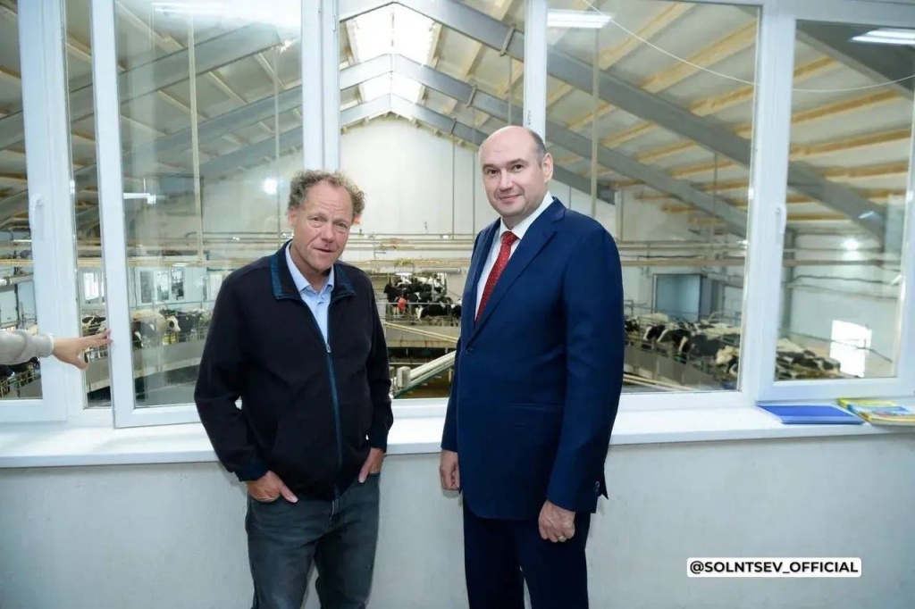 120 тонн молока в сутки: Евгений Солнцев оценил масштаб расширения «ЭкоНивы» в Оренбуржье