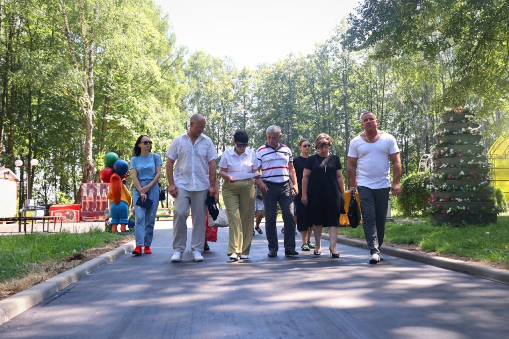В Волоколамске 16 июля откроют обновленный городской парк