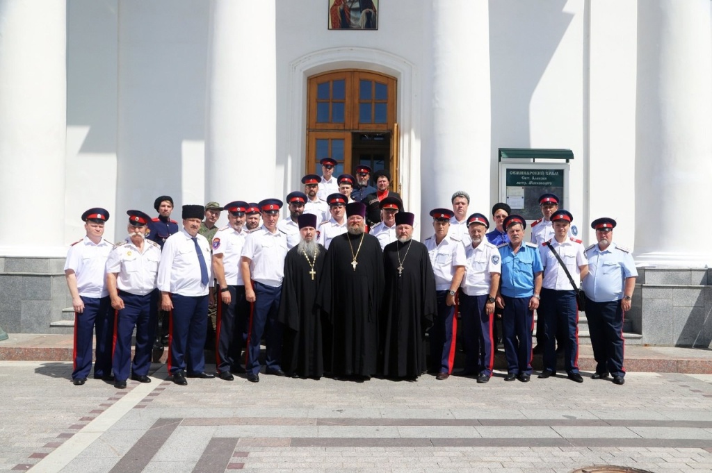 Мордовские казаки прияли участие в Казачьем Круге Западного округа Волжского казачьего войска