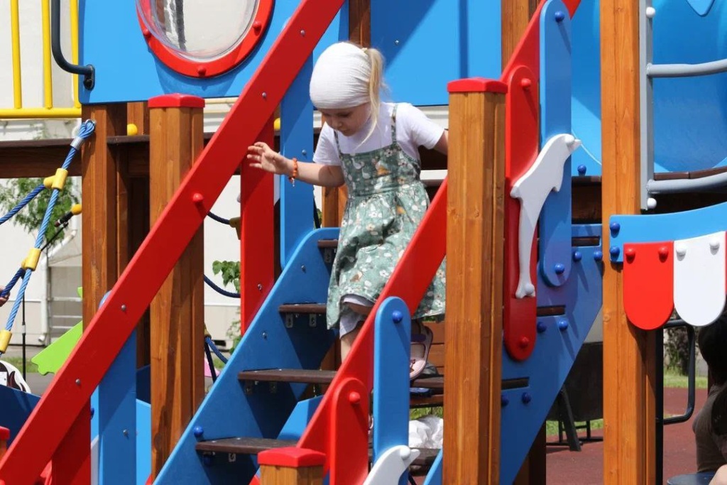 В городском округе Красногорск открылась новая детская площадка