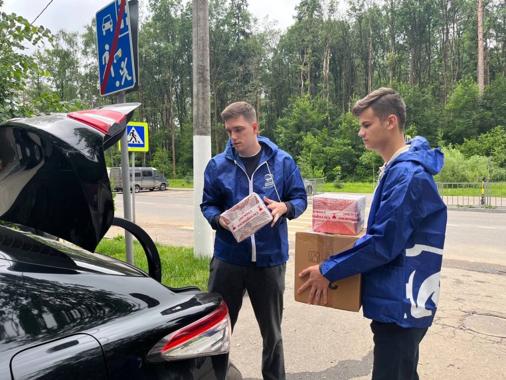 В Красногорске собрали гуманитарную помощь для военнослужащих | 07.06.2024  | Подмосковье - БезФормата