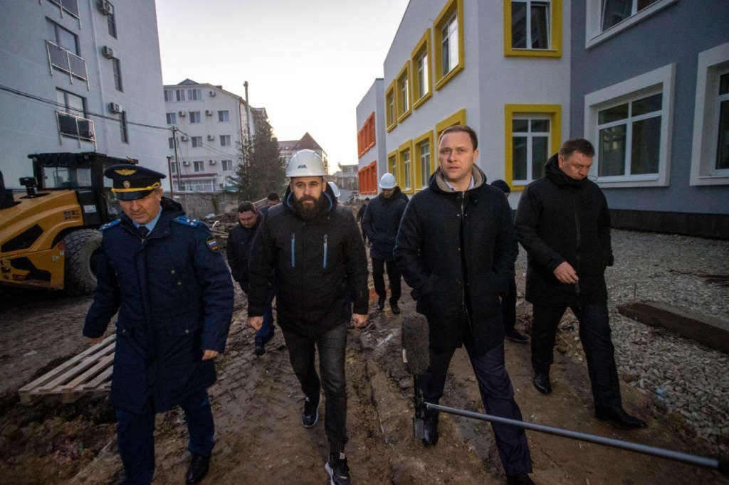 В Анапе продолжается строительство и реконструкция социальных объектов