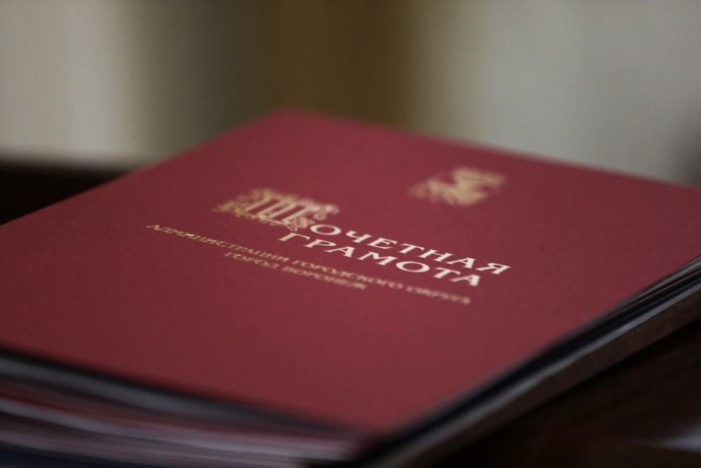Глава Воронежа поздравил коллег из администрации с Днём экономиста