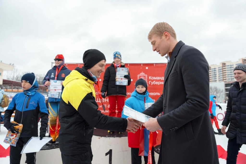 В Красногорске прошли соревнования по лыжным гонкам «Крещенские морозы»