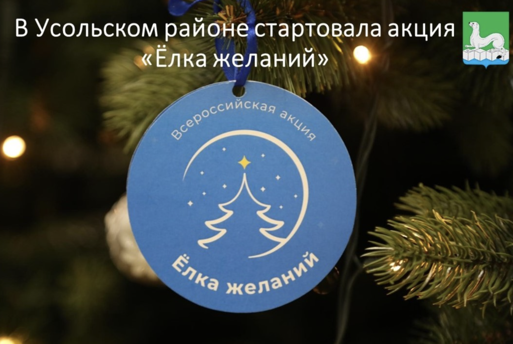 Акция «Ёлка желаний» проходит в Усолье-Сибирском Акция «Ёлка желаний» проходит в Усолье-Сибирском