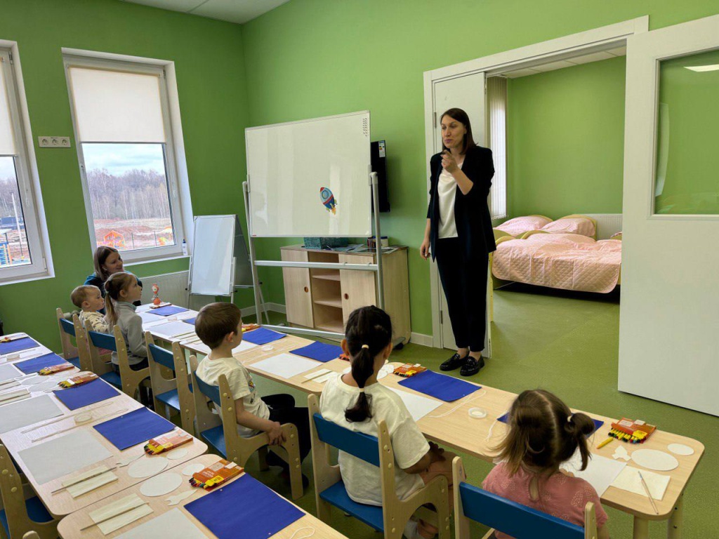 В красногорском Отрадном заработал новый детский сад