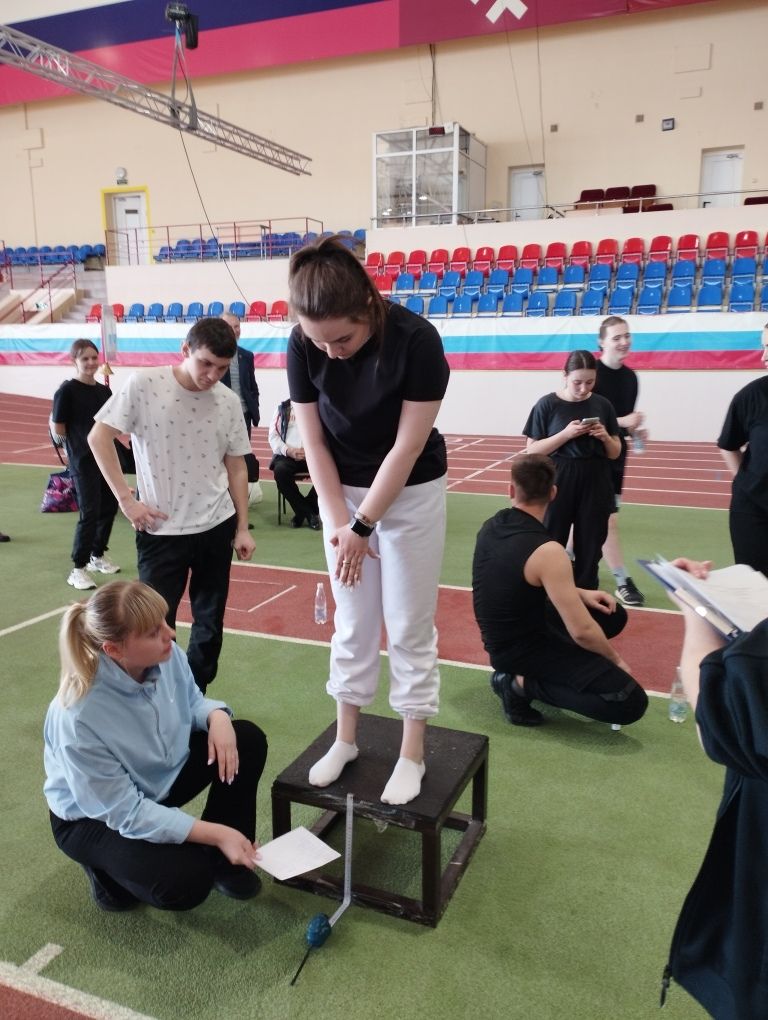 В Мордовии старшеклассники сдают нормы ГТО 