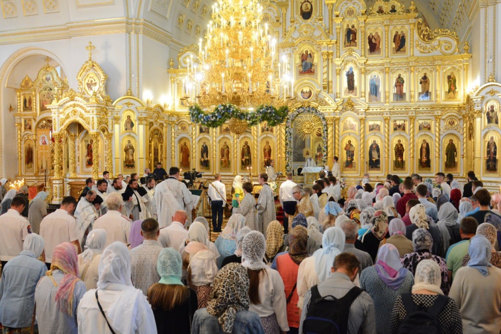 Сегодня жители Мордовии присоединились к Всероссийскому молебну о Победе