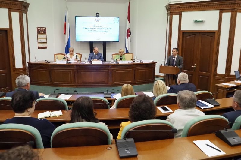 В Доме республики состоялось расширенное заседание коллегии Министерства здравоохранения Мордовии