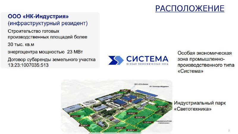 В Особой экономической зоне Мордовии создадут новый бизнес-парк