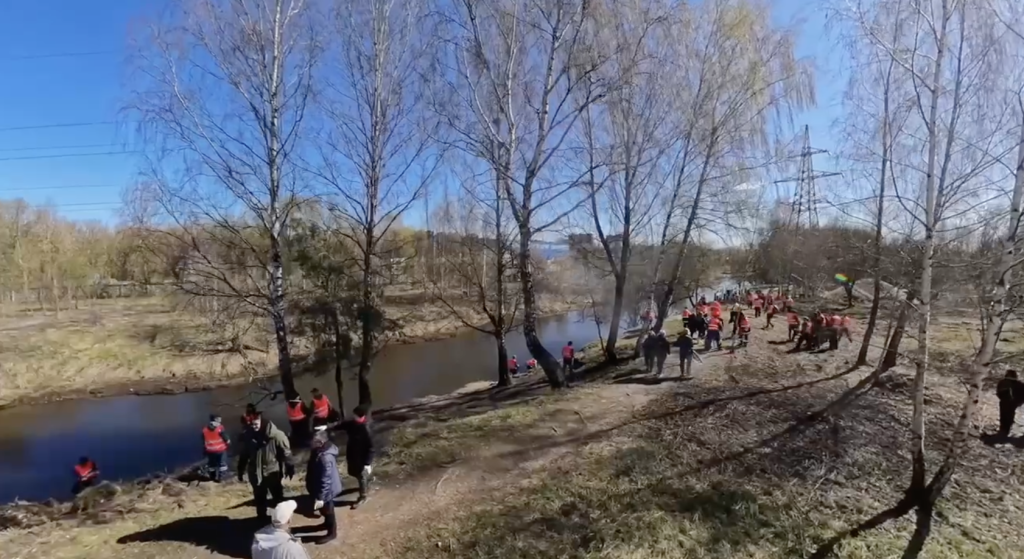 «Вместе за чистоту округа»: в подмосковном Пушкинском прошёл общеобластной субботник
