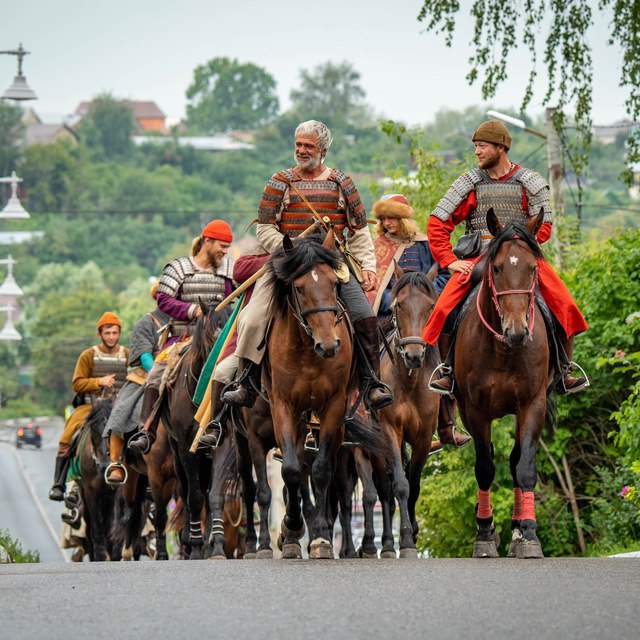Конная дружина Александра Невского прибудет в Волоколамск 17 августа