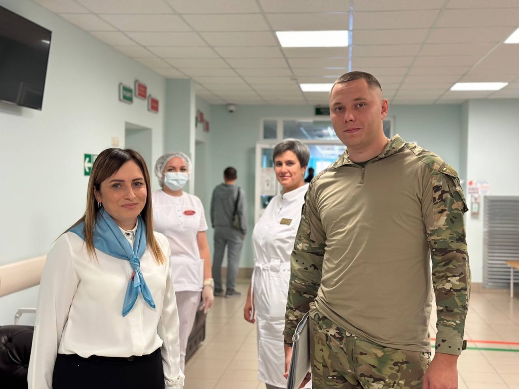 Ветераны СВО из Мордовии прошли медицинское обследование в поликлинике Саранска Ветераны СВО из Мордовии прошли медицинское обследование в поликлинике Саранска