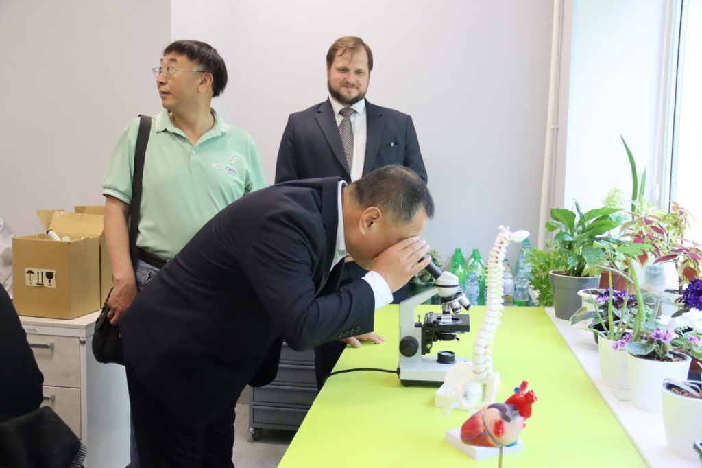 В Коломенском университете побывала делегация из Хейлунцзянского института