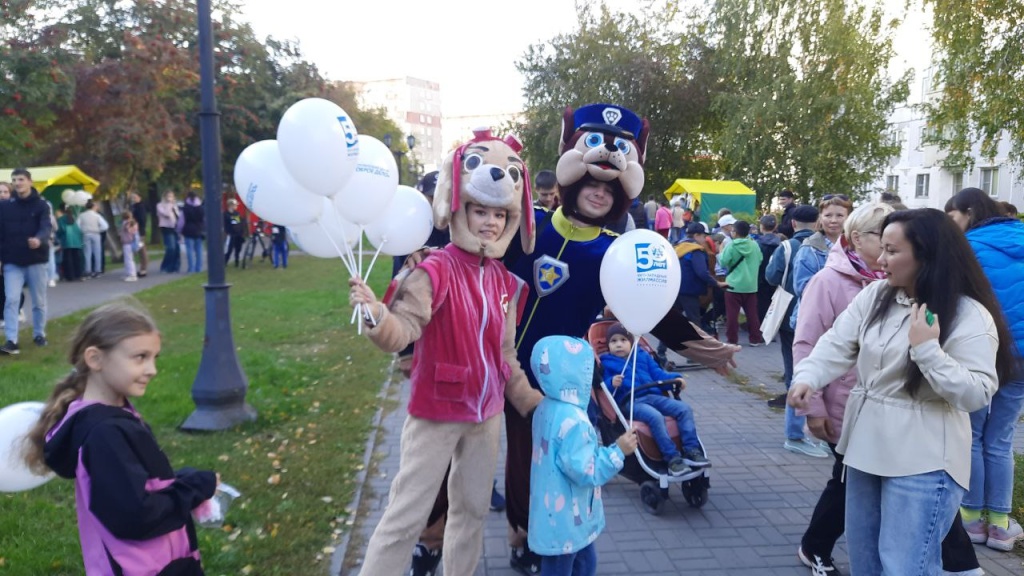 В Ленинском районе Новосибирска отметили юбилей Юго-Западного жилого массива
