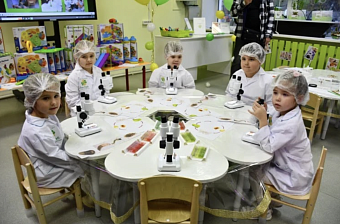В Иванове в детском саду №15 открылась инновационная лаборатория «БиоЛаб.Дети» для юных исследователей