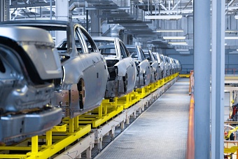 Конвейер Lada Iskra в Петербурге временно остановлен